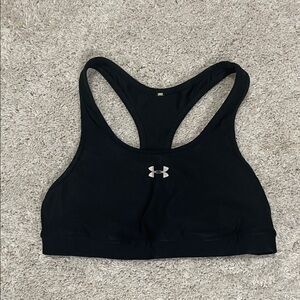 Under Armour Women's Black Racerback Sports Bra